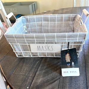 NWT Rae Dunn storage basket